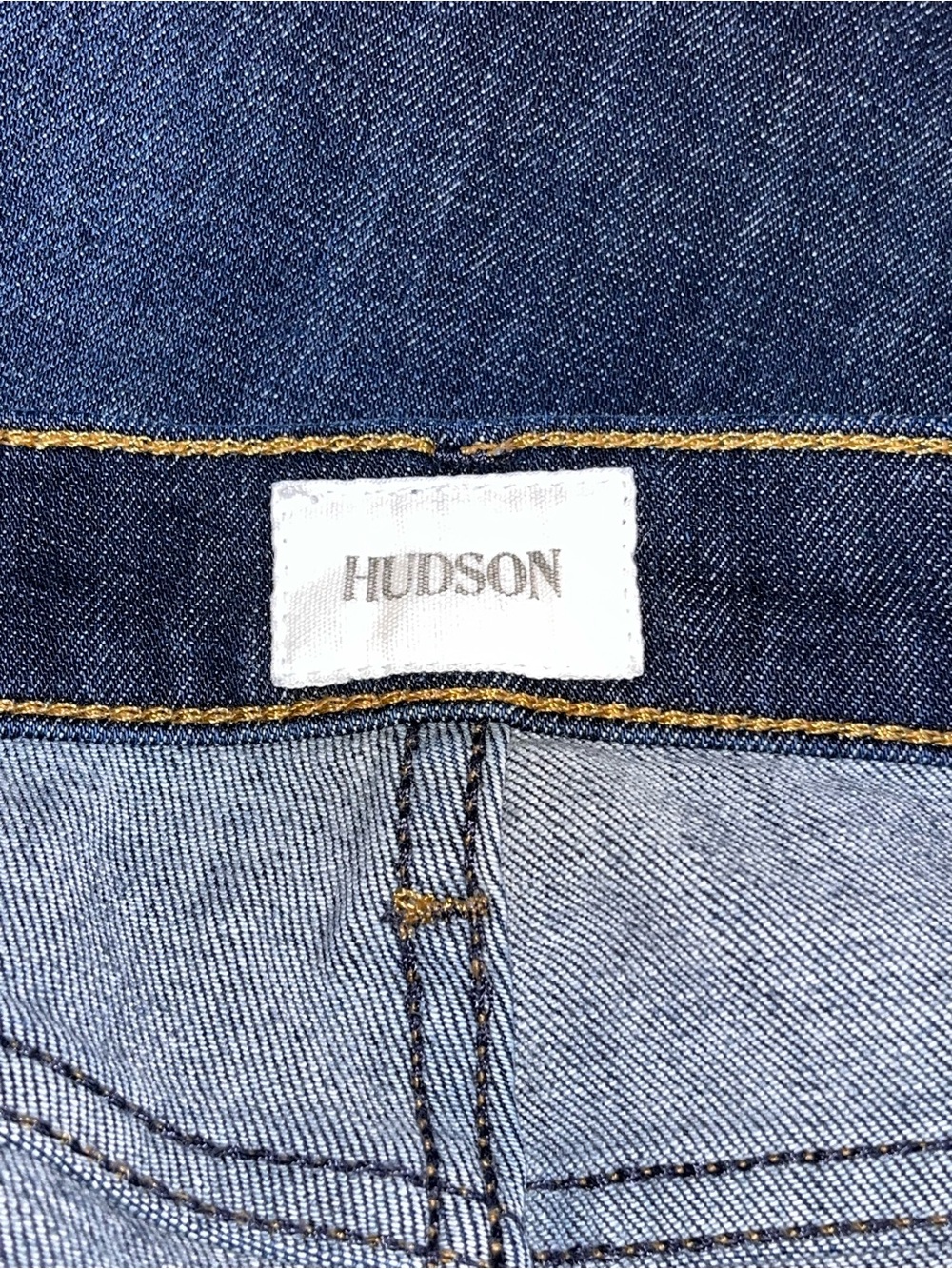 Hudson Nico Midrise Super Skinny Jeans Size 29 Dark Wash Stretch Denim - Picture 5 of 7